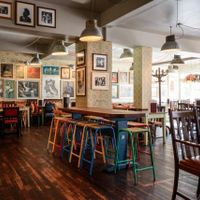 upstairs seating! lots of room!  at Zinco Lounge in Swansea