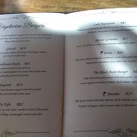 9 vegan burgers to choose from. Cheese can be replaced by tofu and patties can be egg-free upon request. at Duke's Burgers in Johannesburg