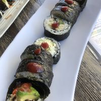 This yummi vegan crab rolls had me nuts for more. Easy to just keep eating them non stop. I didn’t like the ketchup addition but overall it was delicious. at Gokoku in Studio City