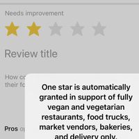 HappyCow won’t allow for 1star for some reason   at Gokoku Vegetarian Ramen Shop in Studio City