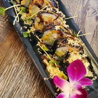 Crunchy vegan shrimp roll at Gokoku in Studio City