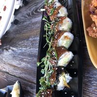 Golden mountain roll at Gokoku in Studio City