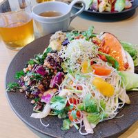 one of my most favorite salad buffet in Tokyo. at Cosme Kitchen Adaptation - Atre West in Tokyo