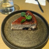 vegan baked cheesecake at Cosme Kitchen Adaptation - Atre West in Tokyo