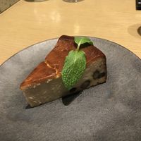 Vegan cheesecake at Cosme Kitchen Adaptation - Atre West in Tokyo