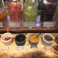 Salad dressings and toppings  at Cosme Kitchen Adaptation - Atre West in Tokyo