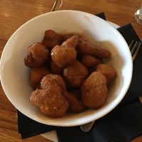 Sweet and sour cauliflower at Cascade Restaurant in Lutsen