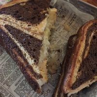 Tofu Reuben-no cheese/no dressing at Cascade Restaurant in Lutsen