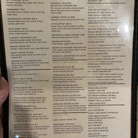 Menu 2020 at Cascade Restaurant in Lutsen