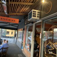 Outside at The Abyssinian  in Kensington