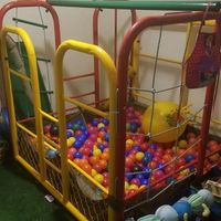 kids room at Sinergiarte in Bogota