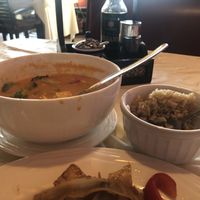 Red Curry with Tofu and Brown Rice at Bunn Thai Bistro in Grover Beach
