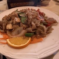Drunken Noodles   at Bunn Thai Bistro in Grover Beach