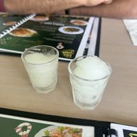 Welcome drinks!!  at Bunn Thai Bistro in Grover Beach