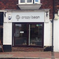 Crazy Bean shopfront. at Crazy Bean Cafe in Great Bookham