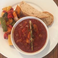 Guinness stew at Crazy Bean Cafe in Great Bookham