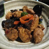 Vegan chicken at The Veggie in Kowloon