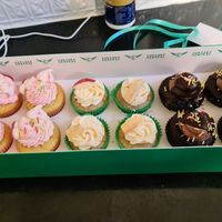 Beautiful presentation at Cupcake Central in Maribyrnong