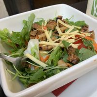 “ Chicken” tempeh salad  at Origano Campo de' Fiori in Rome