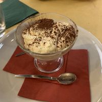 Tiramisu vegan  at Origano Campo de' Fiori in Rome