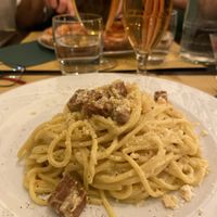 Carbonara vegana ￼ #Veganuary at Origano Campo de' Fiori in Rome