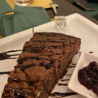 Torta caprese ￼ #Veganuary at Origano Campo de' Fiori in Rome