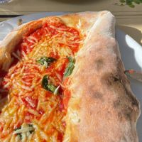 Pizza Mezzaluna  at Origano Campo de' Fiori in Rome