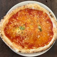 vegan margarita  at Origano Campo de' Fiori in Rome