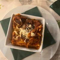 VEGAN LASAGNA at Origano Campo de' Fiori in Rome