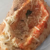 Mezza luna vegana at Origano Campo de' Fiori in Rome