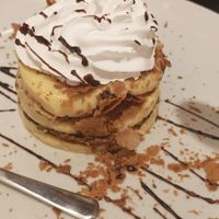 Milefogie vegana con crema pasticciera gocce de cioccolato e panna di soy at Origano Campo de' Fiori in Rome