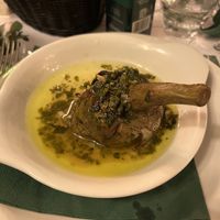 Roman Style artichoke   at Origano Campo de' Fiori in Rome