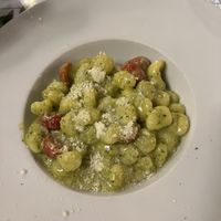 Vegan Pesto gnocchi   at Origano Campo de' Fiori in Rome