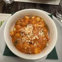 Vegan tomato gnocchi   at Origano Campo de' Fiori in Rome