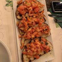 Bruschetta  at Origano Campo de' Fiori in Rome
