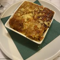 Lasagna  at Origano Campo de' Fiori in Rome