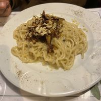 Cacio e pepe   at Origano Campo de' Fiori in Rome