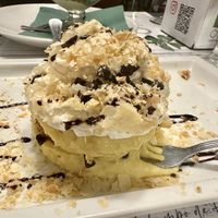 Vegan thousand leaves cake  at Origano Campo de' Fiori in Rome