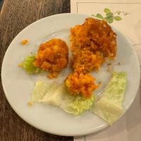 Vegan supri (opened)  at Origano Campo de' Fiori in Rome