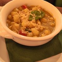 Vegan pesto gnocchi at Origano Campo de' Fiori in Rome