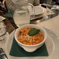 Vegan gnocchi   at Origano Campo de' Fiori in Rome