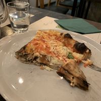 Vegan calzone   at Origano Campo de' Fiori in Rome