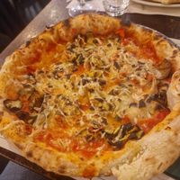 Pizza Ortolana vegan at Origano Campo de' Fiori in Rome
