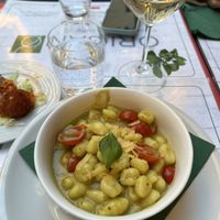 Vegan gnocchi basil  at Origano Campo de' Fiori in Rome