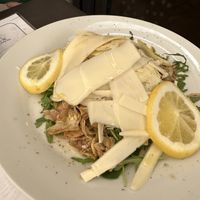 This is artichoke salad - impeccable   at Origano Campo de' Fiori in Rome