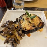 Eggplant dish   at Origano Campo de' Fiori in Rome
