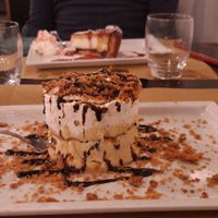 Vegan mille-feuille at Origano Campo de' Fiori in Rome