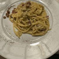 Vegan Carbonara   at Origano Campo de' Fiori in Rome