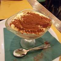 Vegan Tiramisu- must try! at Origano Campo de' Fiori in Rome