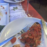 Vegan bruschetta   at Origano Campo de' Fiori in Rome